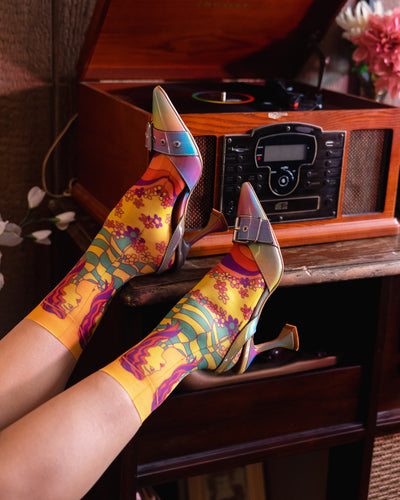 Sock Candy 70s Psychedelic Printed Socks 70s socks